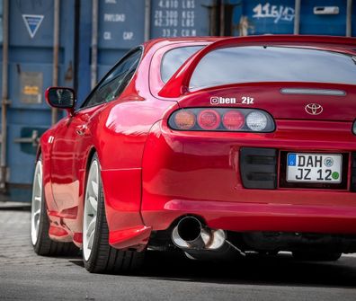 Toyota Supra MK4 FOX Endschalldämpfer - 1x114mm Typ 10