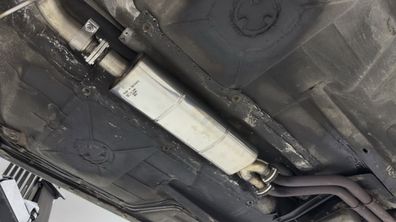 BMW E28 520i ohne Kat FOX Vorschalldämpfer mit Flanschverbindung