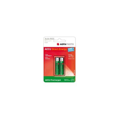 AgfaPhoto Akku Instant Energy AAA HR03, 950mAh, 2St