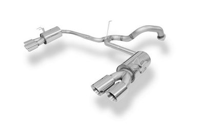 Honda Civic IX Type R FOX Endschalldämpfer quer Ausgang rechts/links - 2x90 Typ 25 r