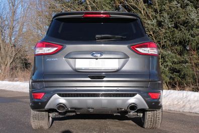 Ford Kuga II - 4x4 FOX Endschalldämpfer Ausgang rechts/links - 115x85 Typ 44 rechts/l