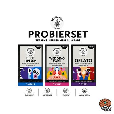 Budmaster Wraps Probierset - 3 verschiedene Sorten