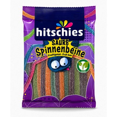 Hitschies Saure Spinnenbeine, Fruchtgummi, 125g