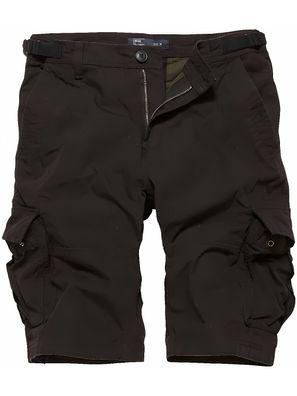 Vintage Industries Bermuda Cargostyle Terrance Shorts Black