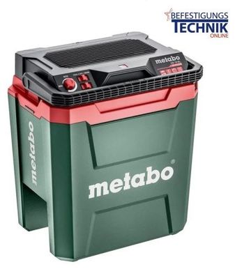 Metabo Kühlbox KB 18 BL, 24 Liter, elektrisch, für 18V CAS Akku und12V Auto 230V