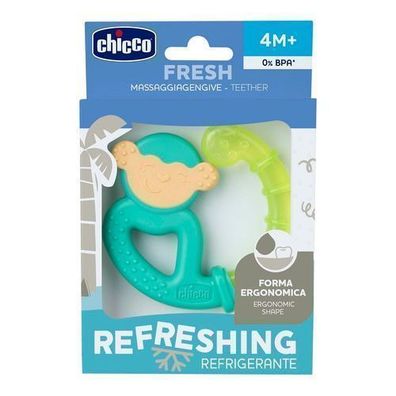 Chicco Kühl-Beißring Affe für Babys ab 4 Monate, 1 Stück