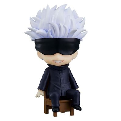 Good Smile Company Satoru Gojo auf Stuhl | Jujutsu Kaisen Sammelfigur | 9 cm