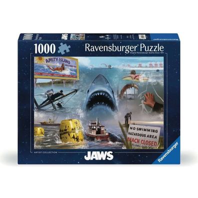 Puzzle Universal Vault Movie Collection - Jaws (1000 Teile)