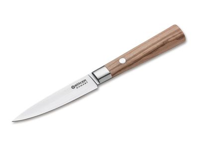 Böker Damast Olive Schälmesser