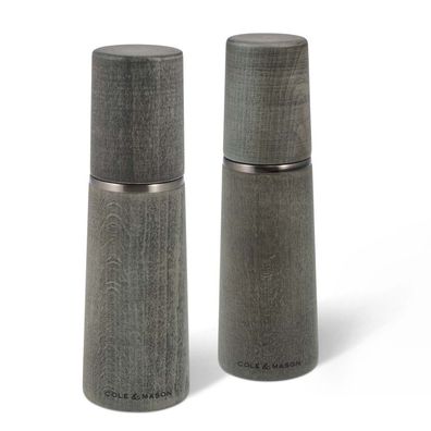 Cole & Mason Marlow Salz- und Pfeffermühlen Geschenkset, ungefüllt, 18,5cm