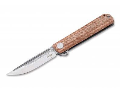 Böker Plus Cataclyst Brown Damascus Flipjoint