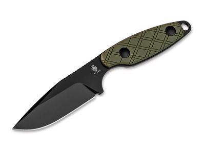 Kizer Muskrat D2 G10 Green Black Blade