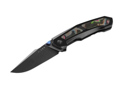 Kizer Feweed S45VN Ti Camo Carbon 80'