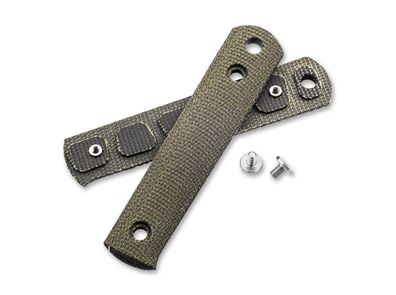 Böker Manufaktur Solingen BFF Packlite Griffschalen Canvas Micarta Grün Smooth