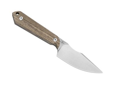 Kizer Mini Harpoon AEB-L Brown Micarta