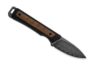 Kizer Whiskey Jack Damascus Black G10 & Mkuruti