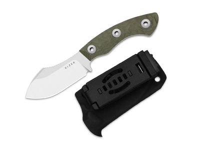 Kizer Rook AEB-L Green Micarta