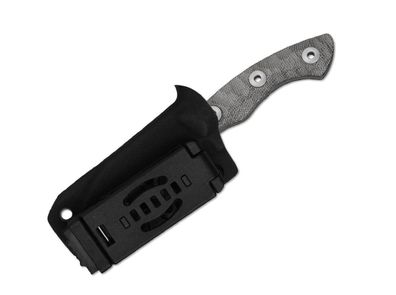 Kizer Rook 3LCS Grey Norplex UltreX Micarta Acid Wash
