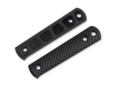 Böker Manufaktur Solingen BFF Packlite Griffschalen G10 Schwarz Pyramid