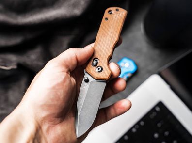 Böker Plus Rockstub Brown Micarta 2.0