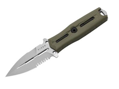 Kizer Norcross Nitro-V Green G10 Single Combo Edge