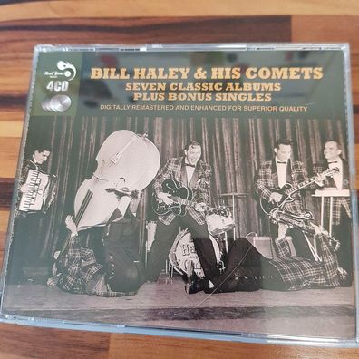 BILL HALEY / COMETS seven classic albums EX/EX (4CD, Pop, Real Gone)