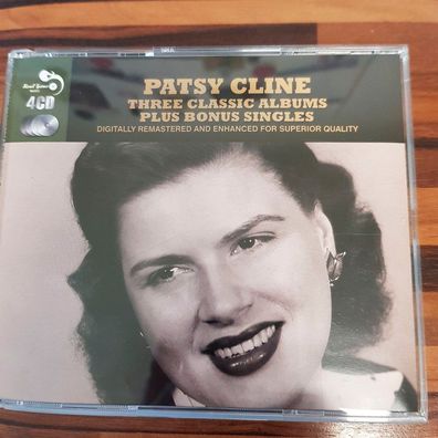 PATSY CLINE three classic albums plus EX/EX (4CD, Pop, Real Gone)