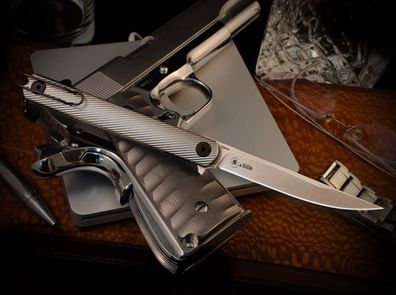 Spartan Blades Spartan Nemec Folder Titanium