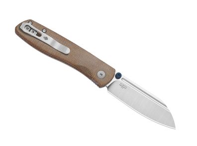 Kizer Renissance N690 Brown Norplex Ultrex Micarta