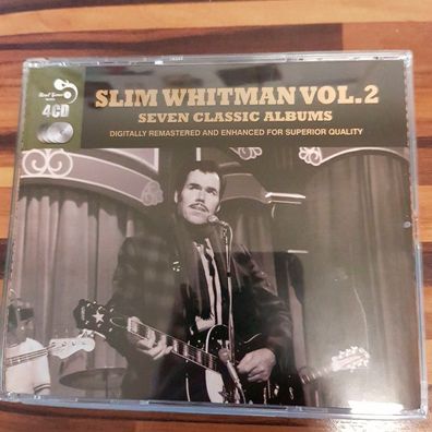 SLIM Whitman seven classic albums vol. 2 EX/EX (4CD, Pop, Real Gone)