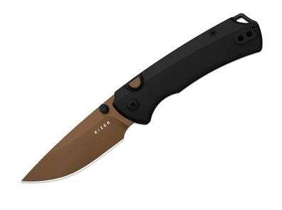 Kizer T1 BD Elmax Black Ti Sunset Metal PVD