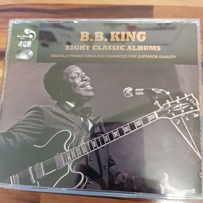 B.B. KING eight classic albums EX/EX (4CD, Pop, Real Gone)