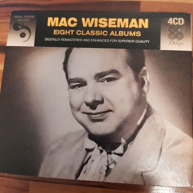 MAC Wiseman eight classic albums DIGI EX (4CD, Pop, Real Gone)
