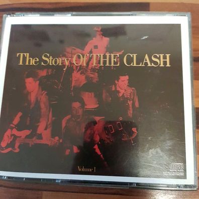 THE CLASH the story of the clash volume 1 USA VG/VG+ (2CD, Pop, Epic)