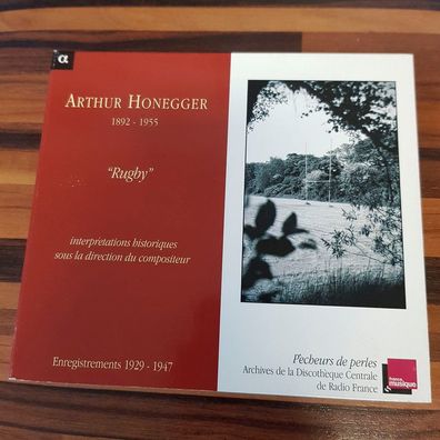 ARTHUR Honegger rugby DIGI EX/EX (CD Album, Klassik, Alpha)