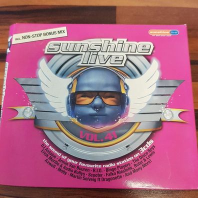 Various sunshine live vol. 41 gate GATE VG+ (CD Album, Pop, ZYX)