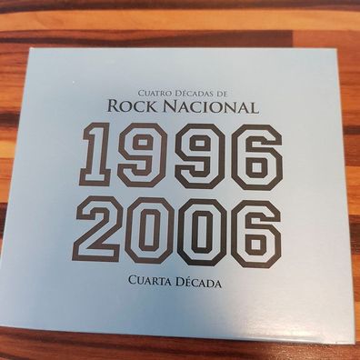Various cuarta decada de rock nacional 1996 2006 DIGI EX/VG+ (2CD, Pop)