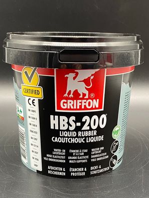 Griffon HBS-200 Liquid Rubber 1,0 l Flüssiggummi Gummianstrich Dichtmasse