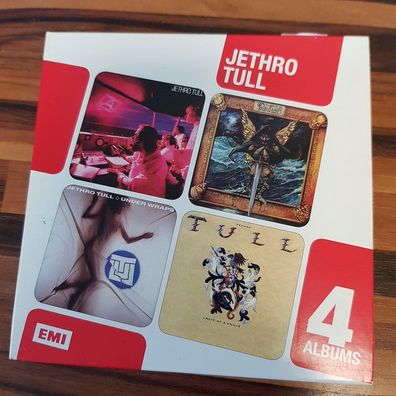 JETHRO TULL 4 albums NM (4CD, Pop, EMI)