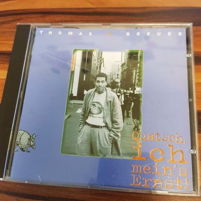 THOMAS C. BREUER quatsch, ich meine es ernst VG+/EX (CD Album, Literatur)