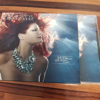 ANDREA BERG atlantis OC SLIP EX/EX (2CD, Schlager, Sony)