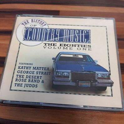 Various the history of country music the eighties vol 1 VG/VG+ (2CD, Country)