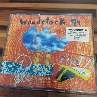 Various woodstock 94 VG+/VG+ (2CD, Pop, A&M)