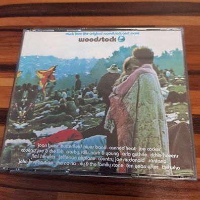 Various woodstock RECORD Service Alsdorf Germany VG/VG+ (2CD, Pop, Atlantic)