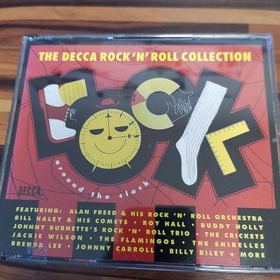 Various the decca rock'n'roll collection EX/EX (2CD, Pop, Decca)