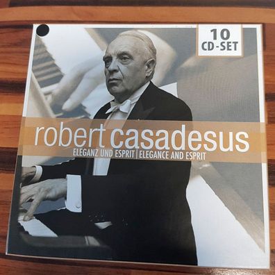 ROBERT Casadesus eleganz und esprit BOX NM (10CD, Klassik, Membran)