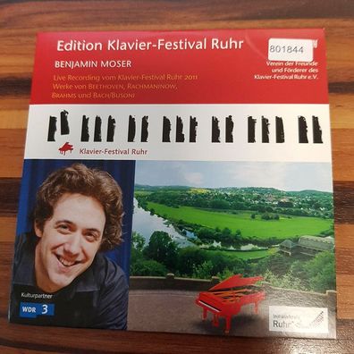 Benjamin MOSER edition klavier-festival ruhr CS EX (CD Album, Klassik)