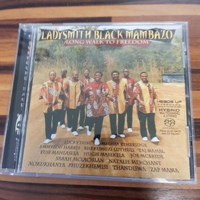 Ladysmith BLACK Mambazo long walk to freedom EX/EX (CD Album, World, Heads Up)