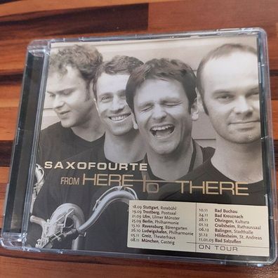 Saxofourte from here to here EX/EX (CD Album, Jazz, BMG)