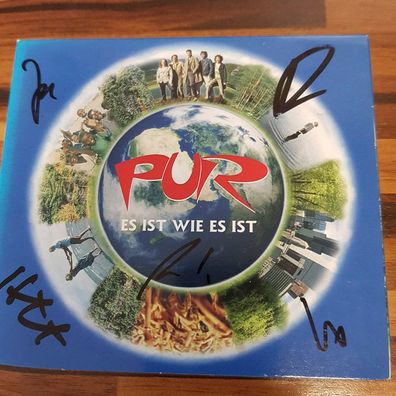 PUR es ist wie es ist DIGI SIGNED EX/EX (CD Album, Pop, EMI)